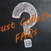 Dust collector FAQs with question marked