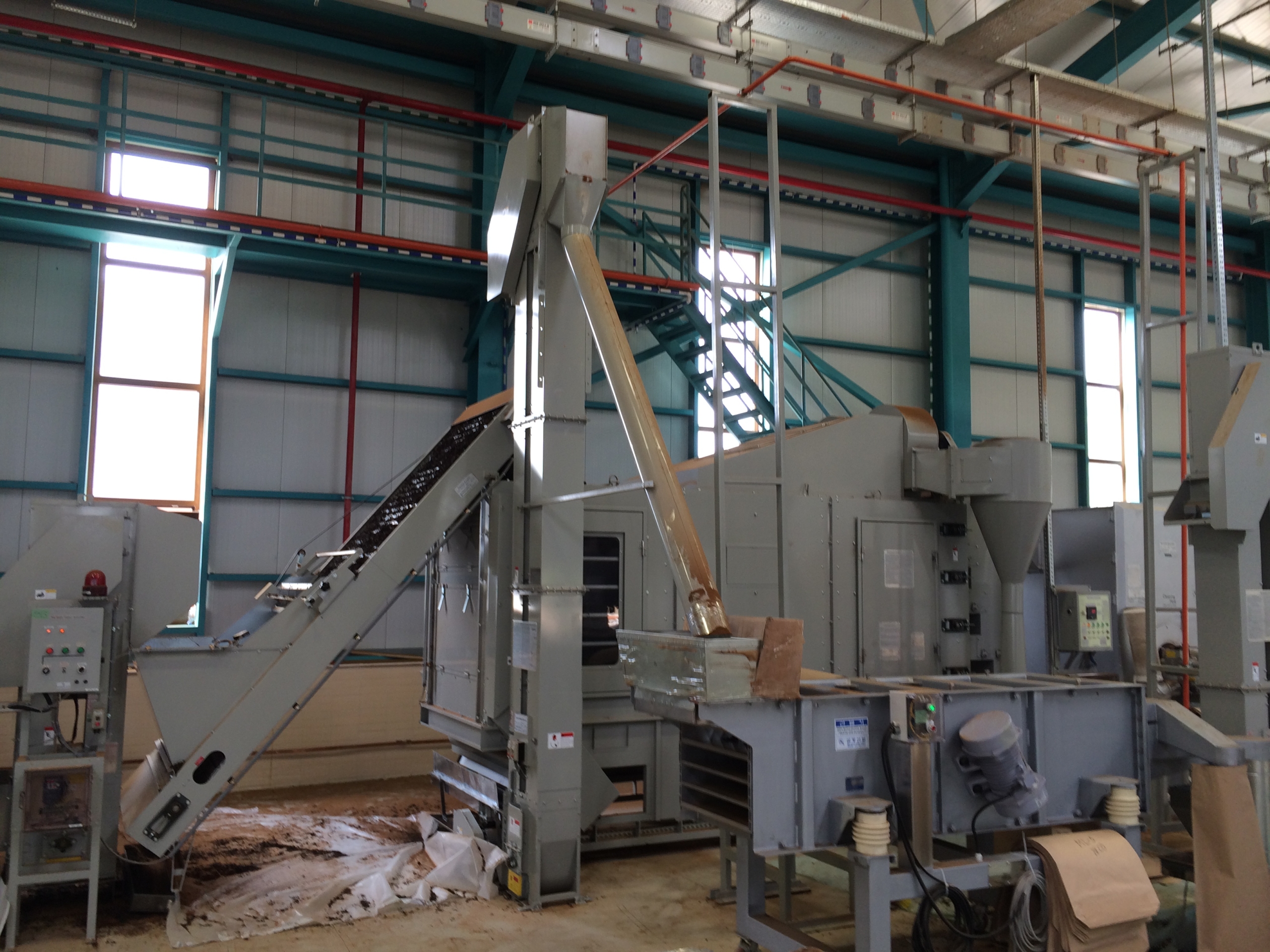 Cyclone on equipment