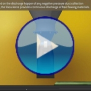 Demonstration video showing the operation of an Aerodyne VacuValve installed on a negative-pressure discharge hopper.